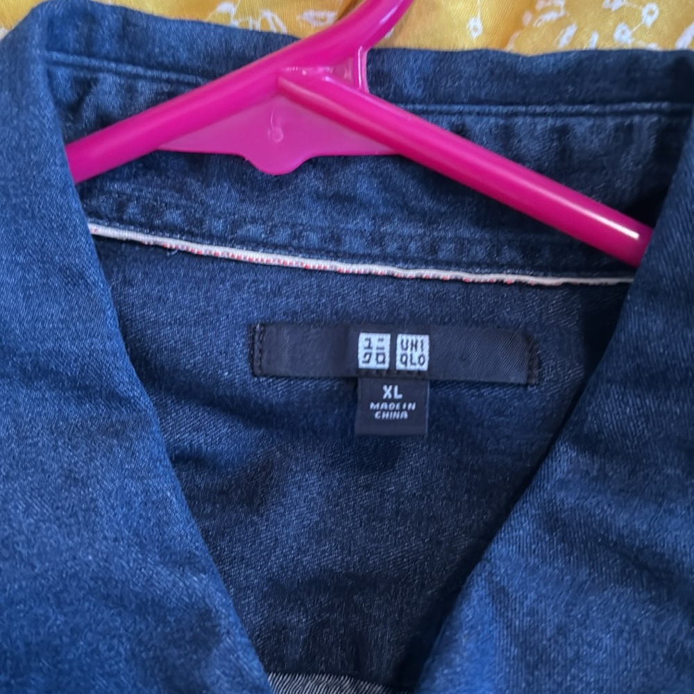 Uniqlo Denim Oxford Shirt - Picture 3 of 4